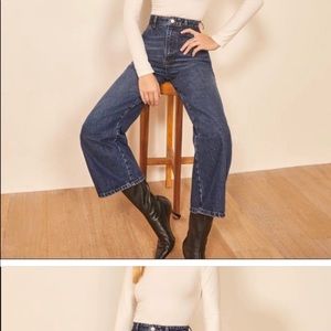 Reformation, Jackie High Rise Jeans
